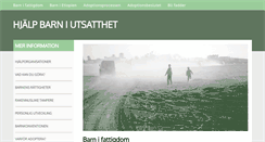 Desktop Screenshot of africanhopeadoptions.se